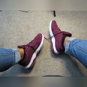 Plum Nike Athletic Shoes